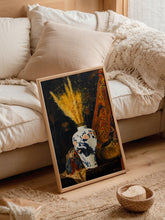Osman Hamdi Bey Beyaz Vazoda Çiçekler - Art Print